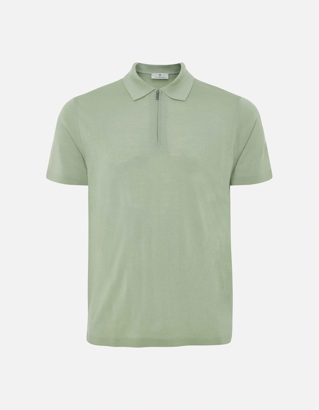 Merino Zip Polo Shirt, 4 of 3