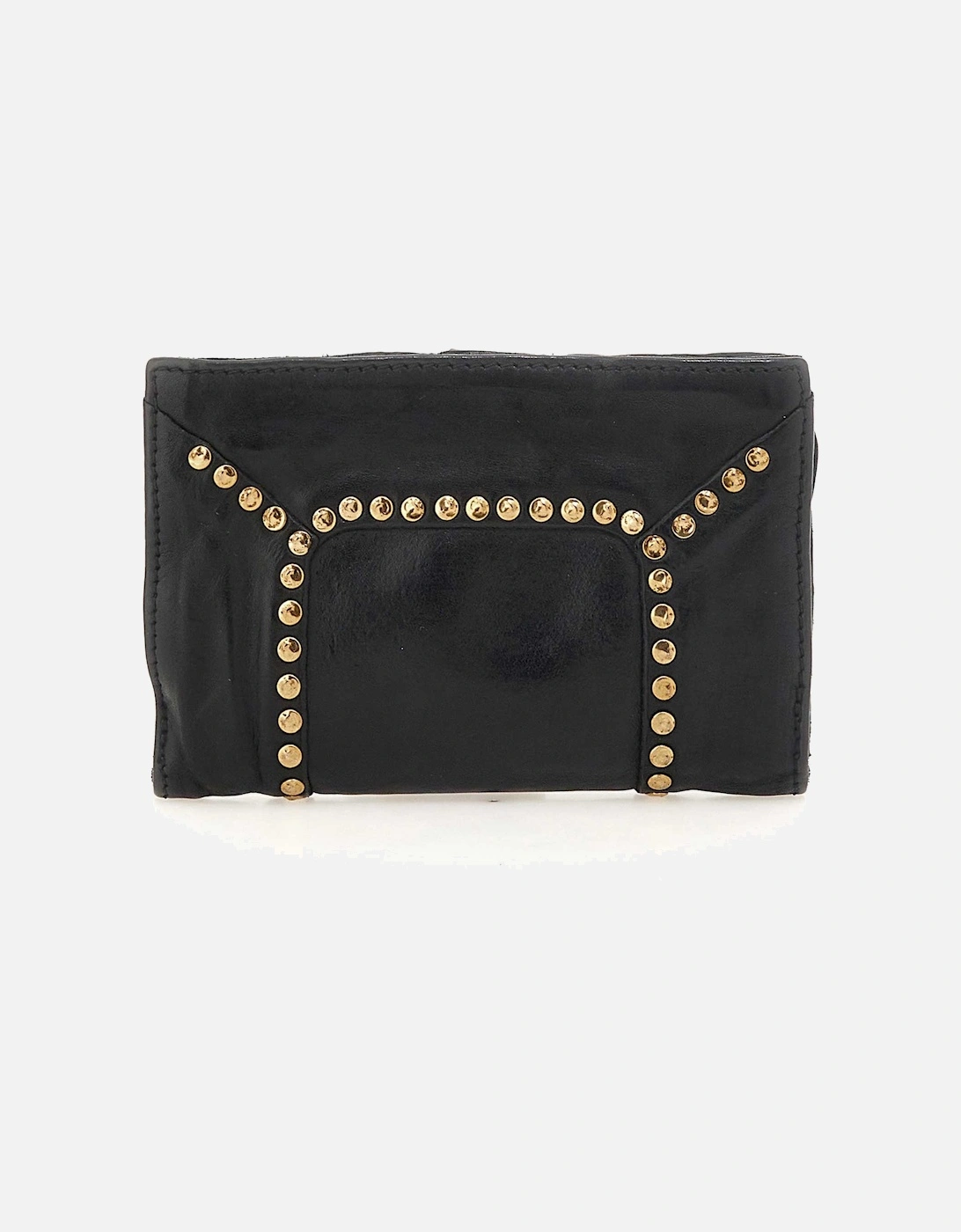 Leather Purse With Rivets