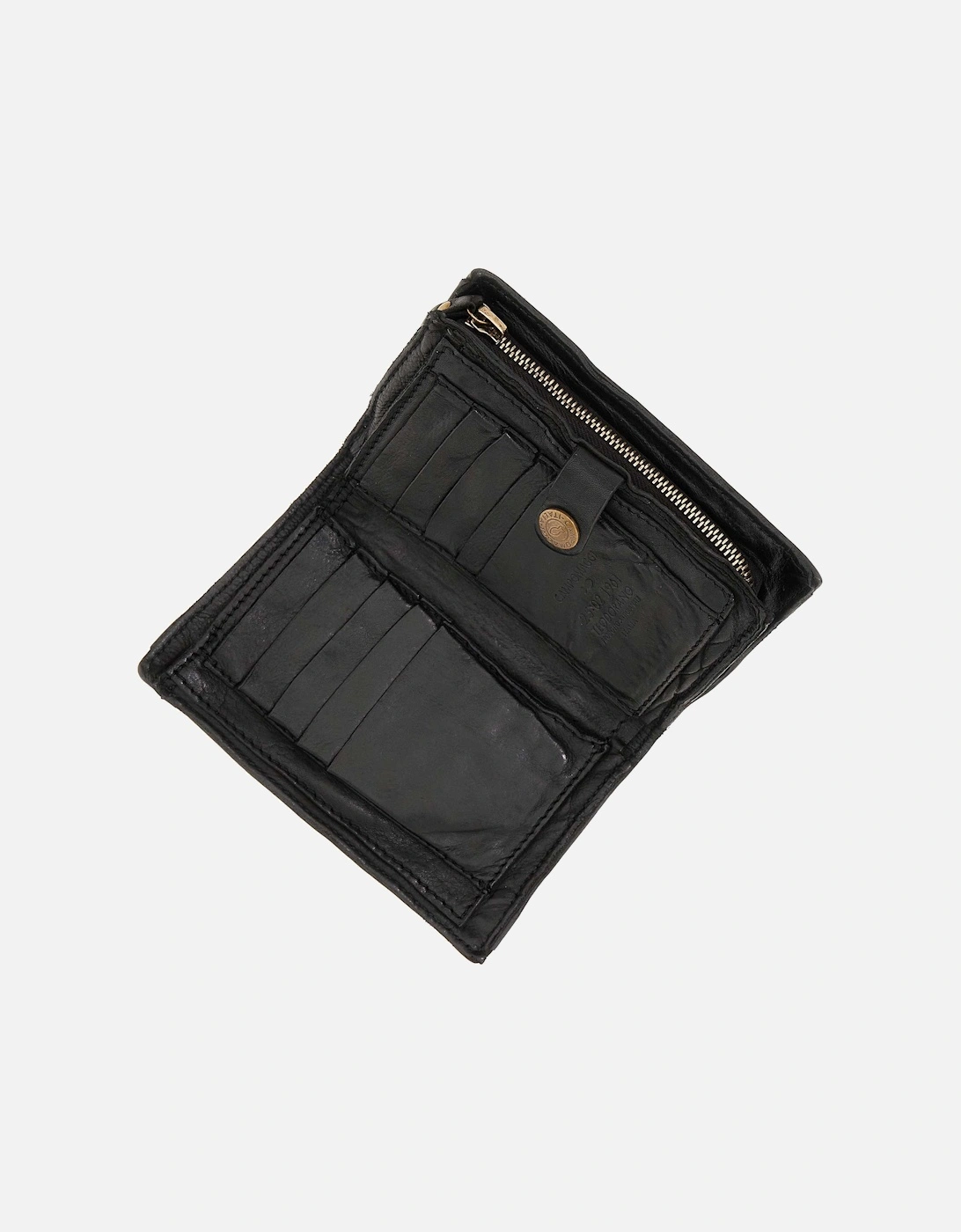Leather Purse With Rivets