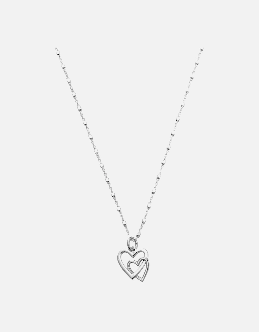 Cube Chain Love Heart Necklace, 3 of 2