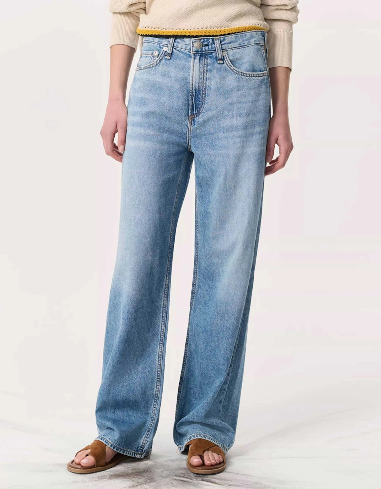 Featherweight Logan Wide-Leg Jeans