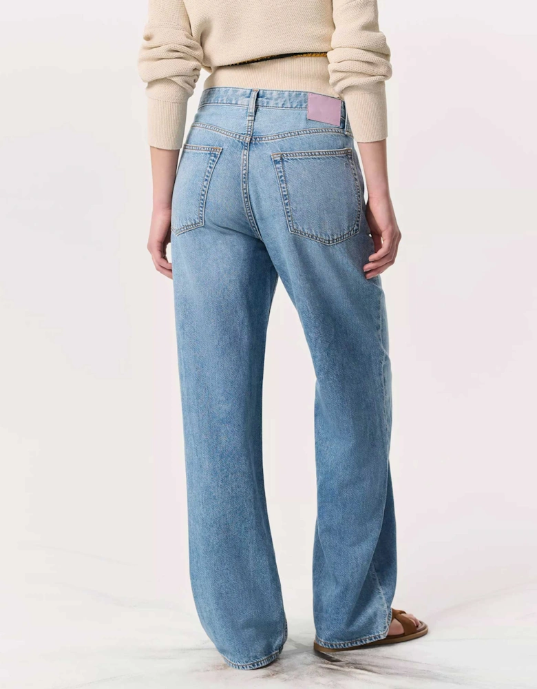 Featherweight Logan Wide-Leg Jeans