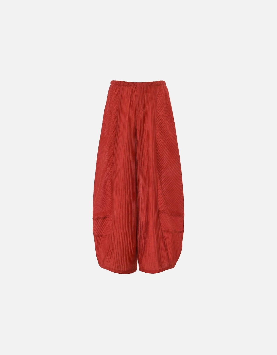 Pleated Barrel Leg Trousers, 4 of 3