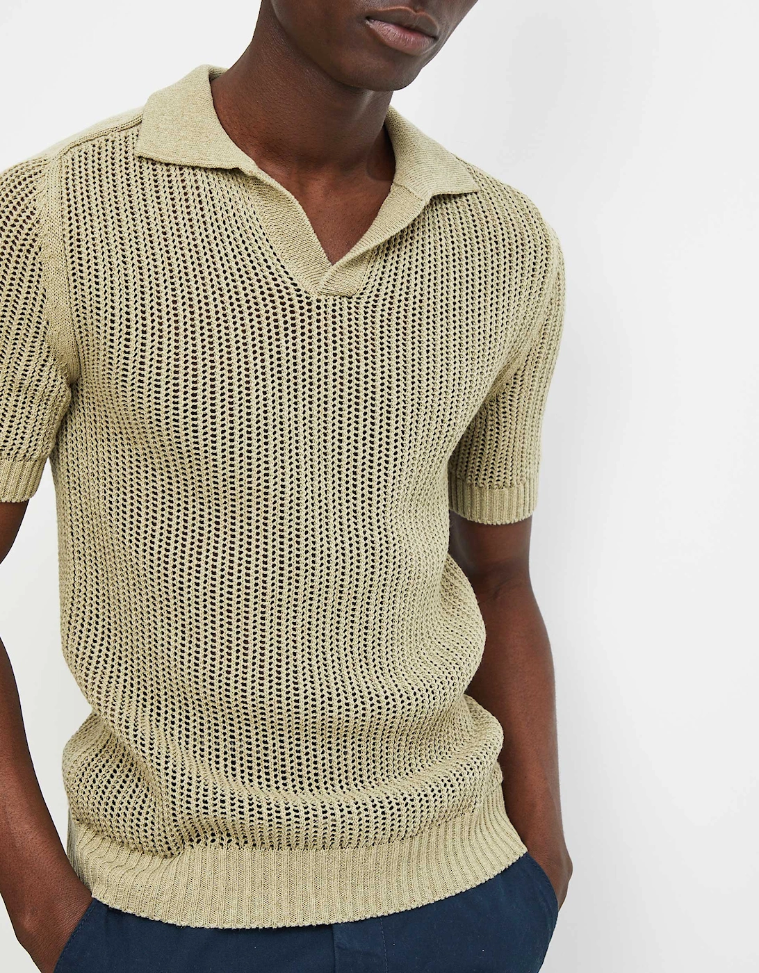 Knitted Polo Shirt