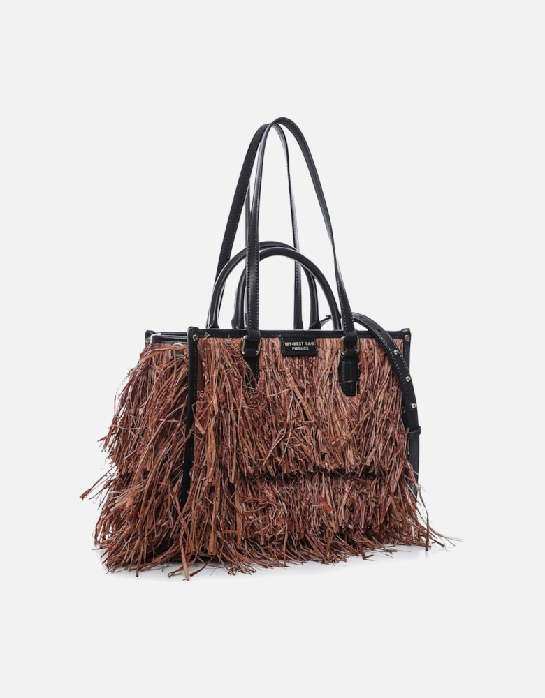 Atena Bali Fringed Tote Bag
