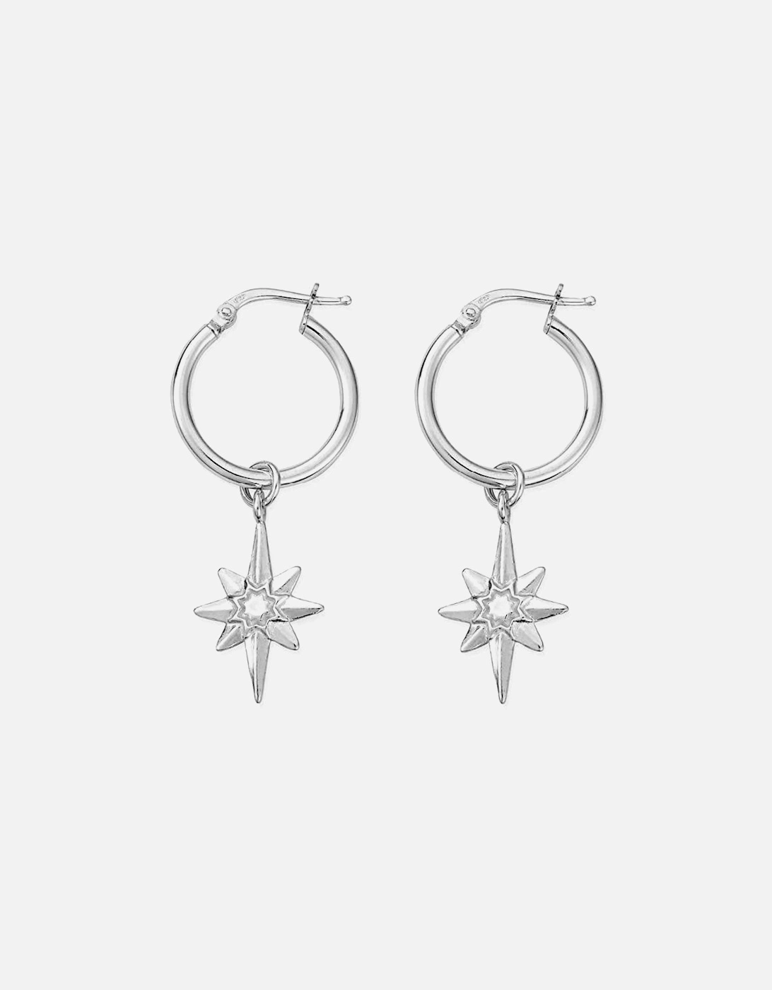 Lucky Star Hoop Earrings, 4 of 3