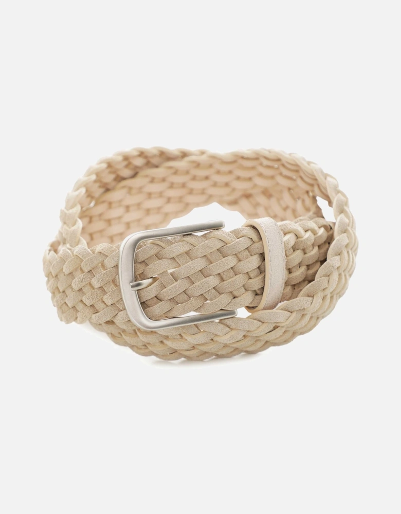 Woven Suede Belt