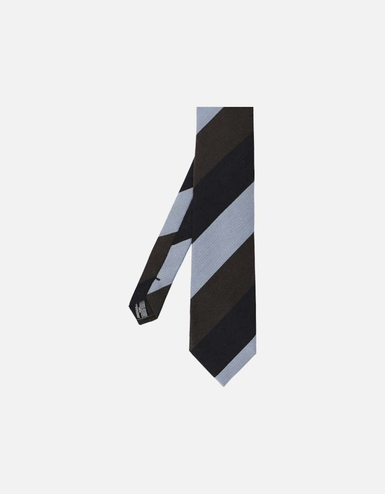 Silk Wide Stripe Tie