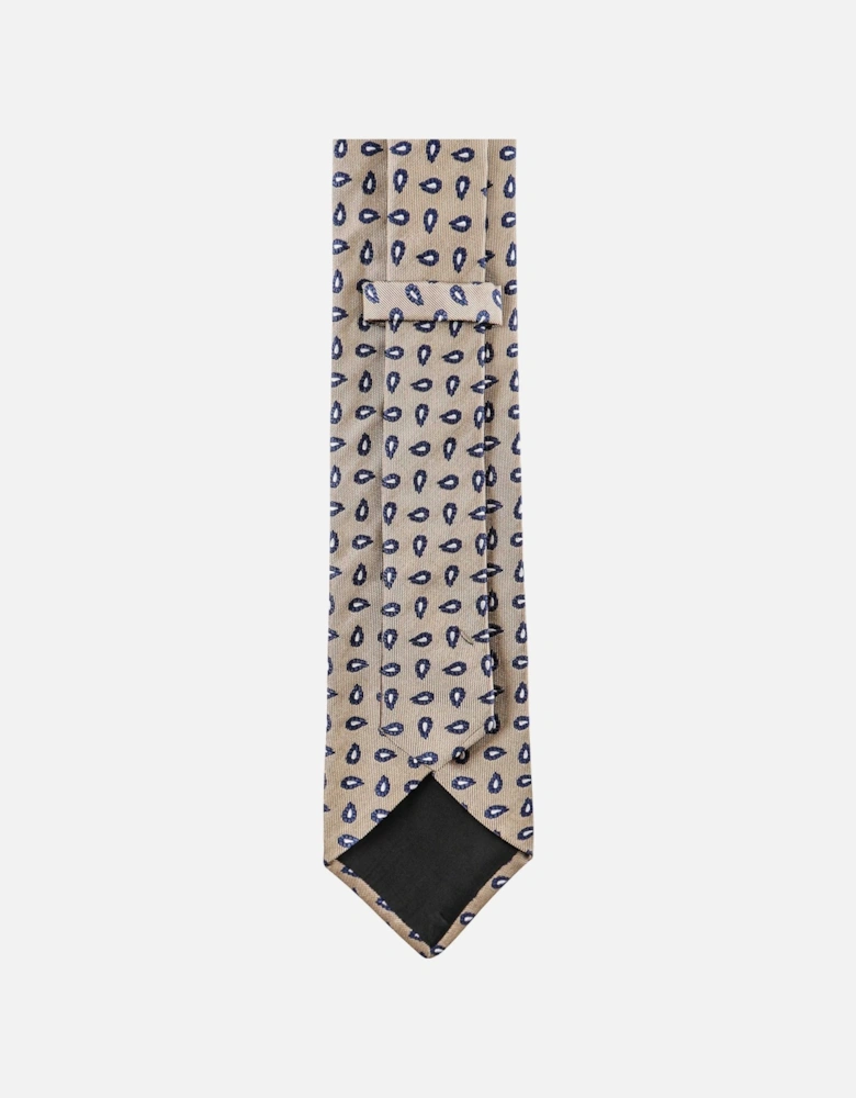 Silk Micro Paisley Tie