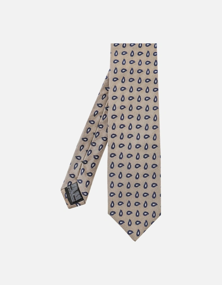 Silk Micro Paisley Tie