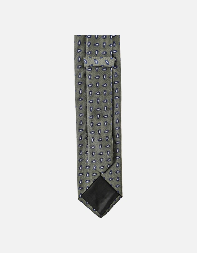 Silk Micro Paisley Tie