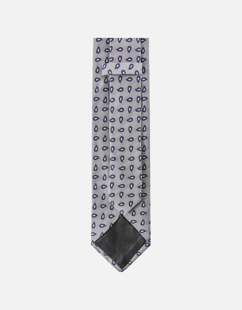 Silk Micro Paisley Tie