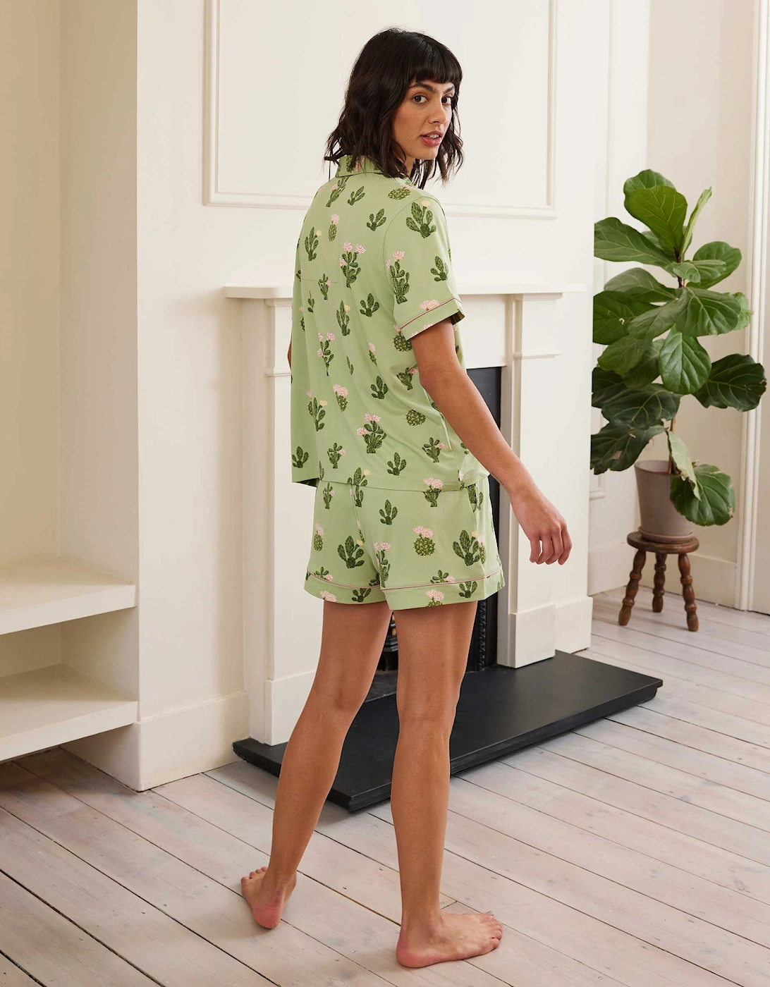 Cactus Print Short Pyjamas