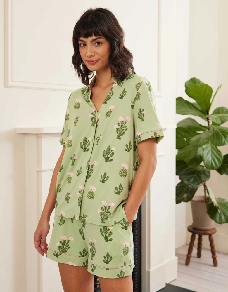 Cactus Print Short Pyjamas
