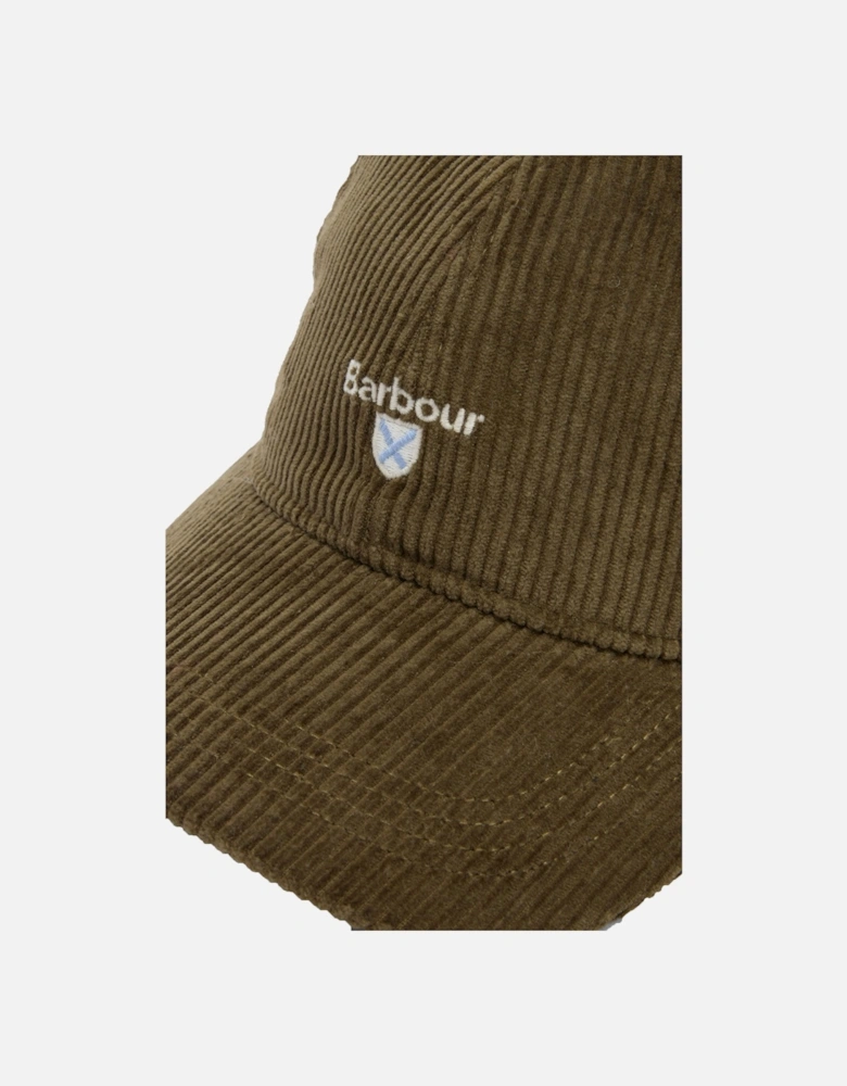 Preston Corduroy Cap Olive