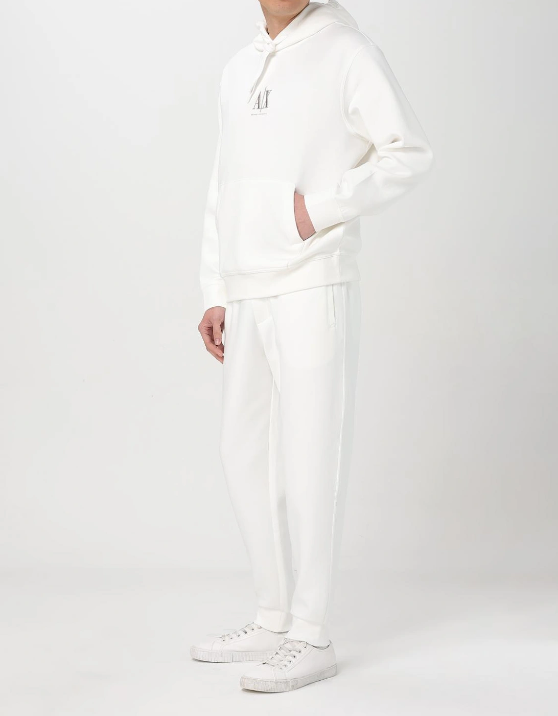 AX Logo Hoodie Sweatshirt