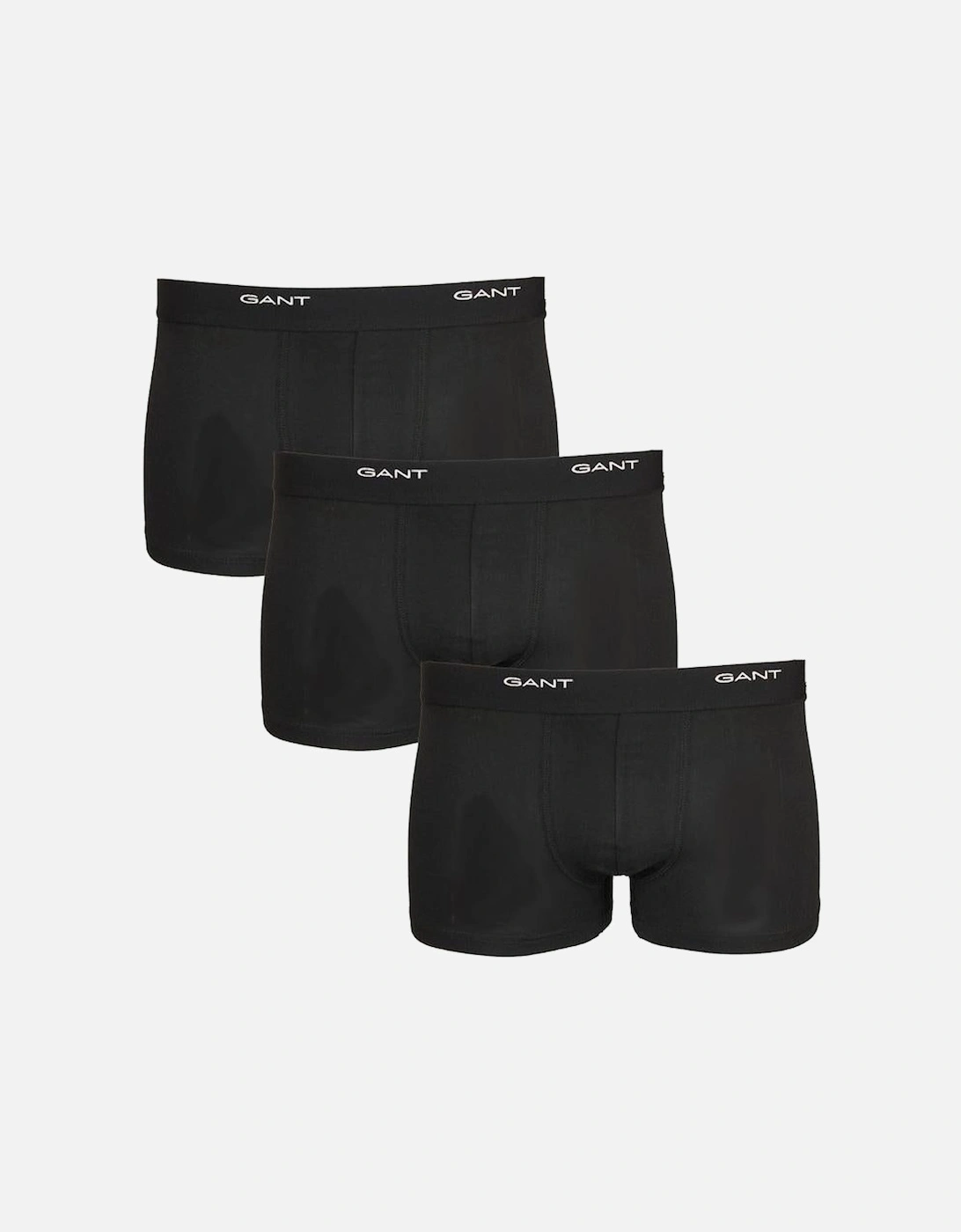 3-Pack Core Boxer Trunks, Black, 3 of 2