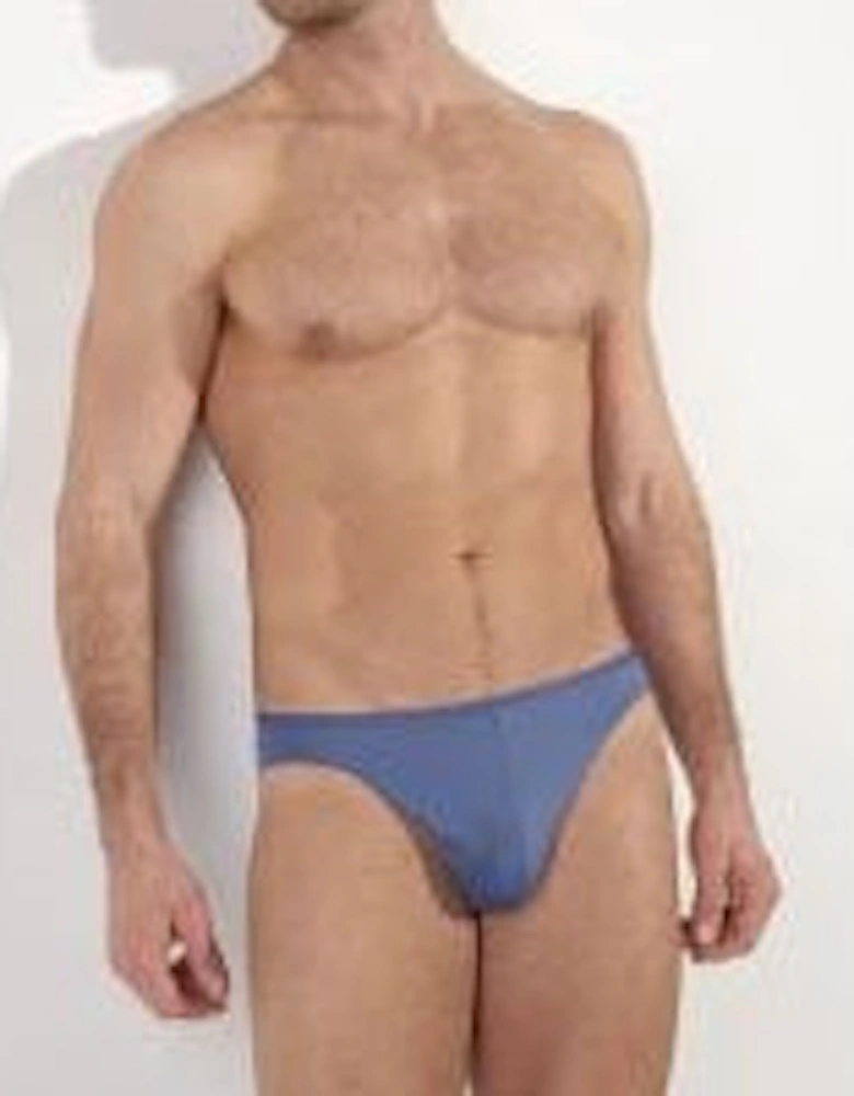 Plume Micro Brief, Mid Blue