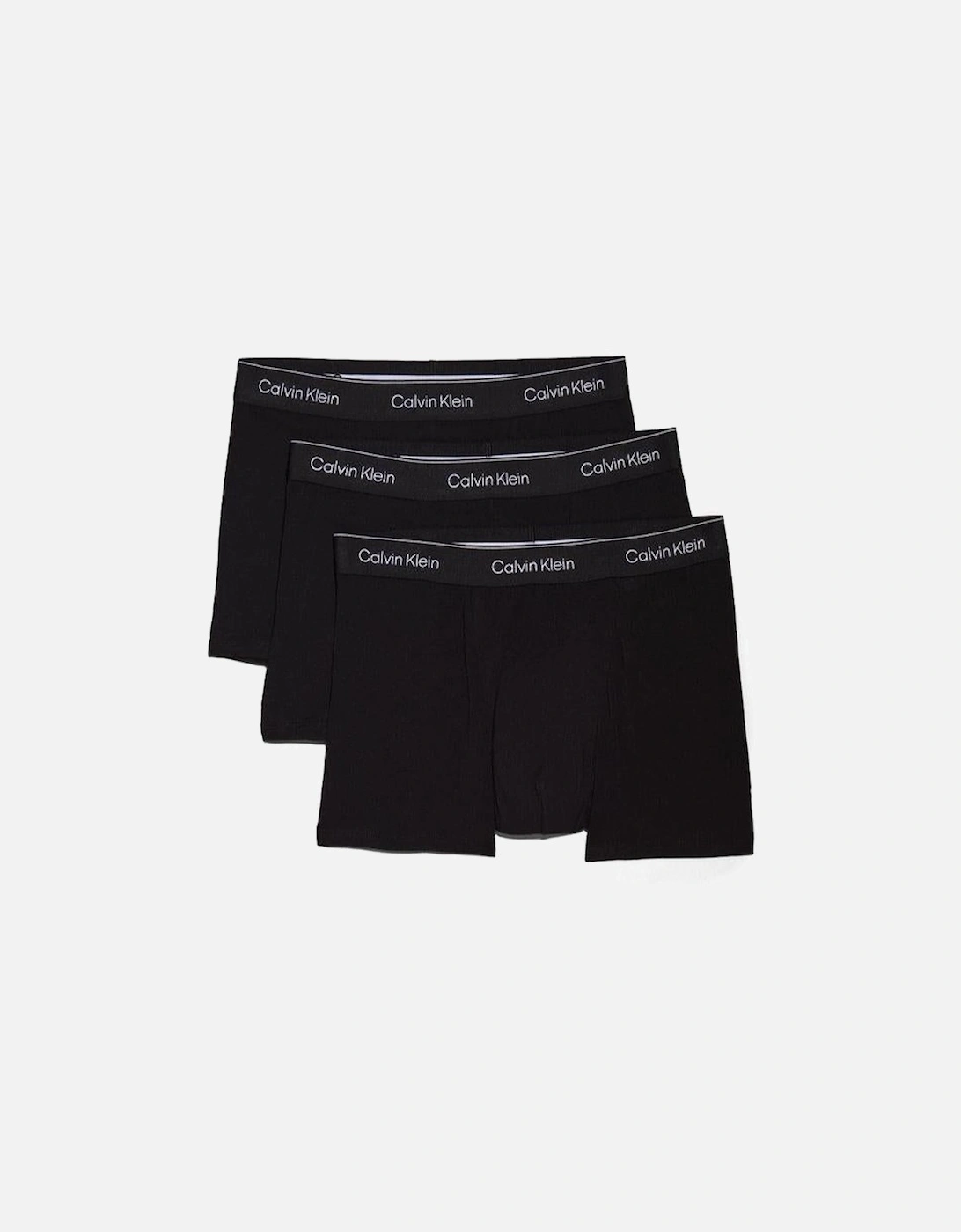 3-Pack Relaxed Fit Icon Stretch Cotton Boxer Trunks, Black, 5 of 4