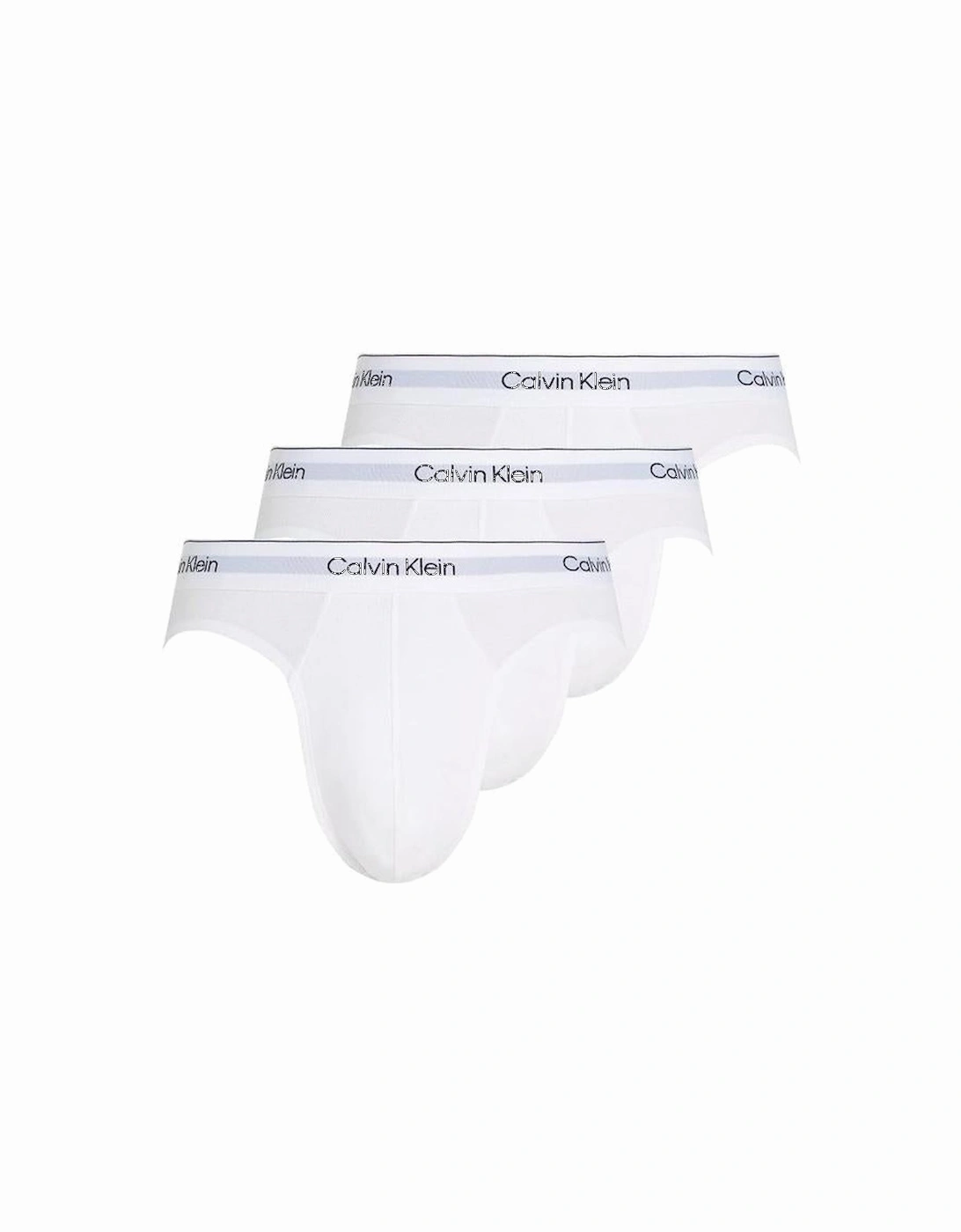 3-Pack Icon Cotton Stretch Men's Briefs, White, 5 of 4