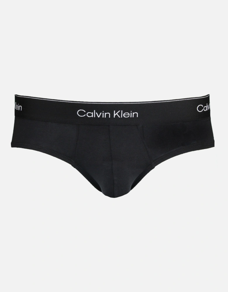 3-Pack Icon Cotton Stretch Briefs, Black