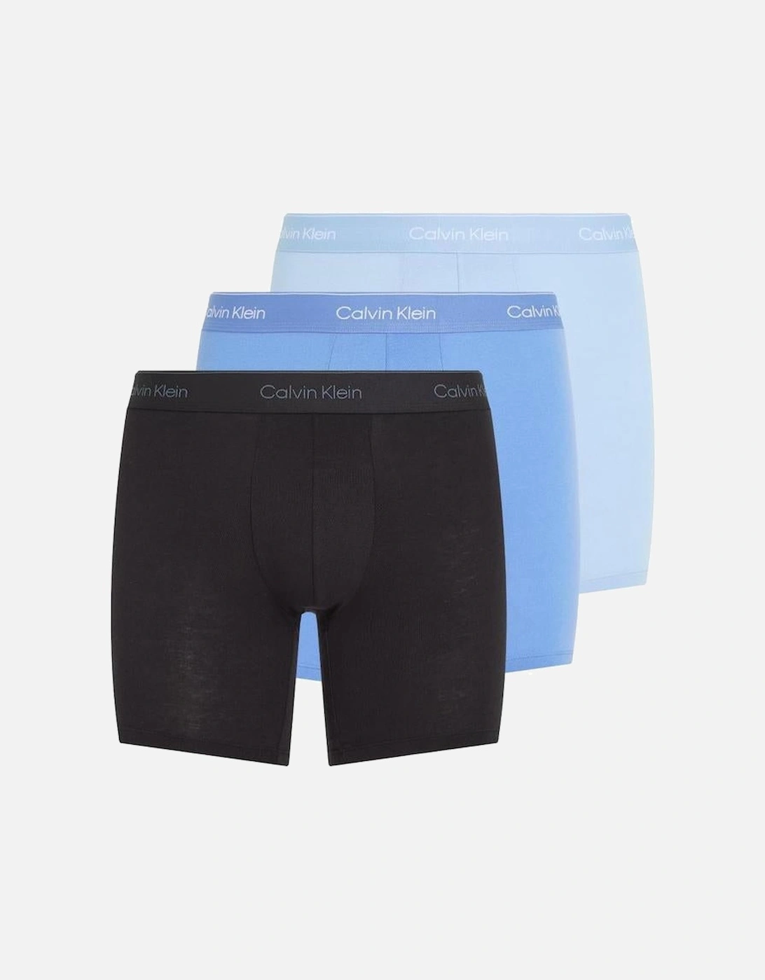 3-Pack Icon Cotton Stretch Boxer Briefs, Black/Glacier/Blue Bell, 4 of 3