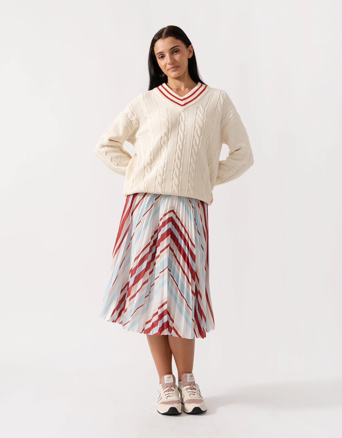Samsoe & Samsoe Women's Samsoe & Samsoe Juliette Aop Womens Skirt 10798 - Red Line