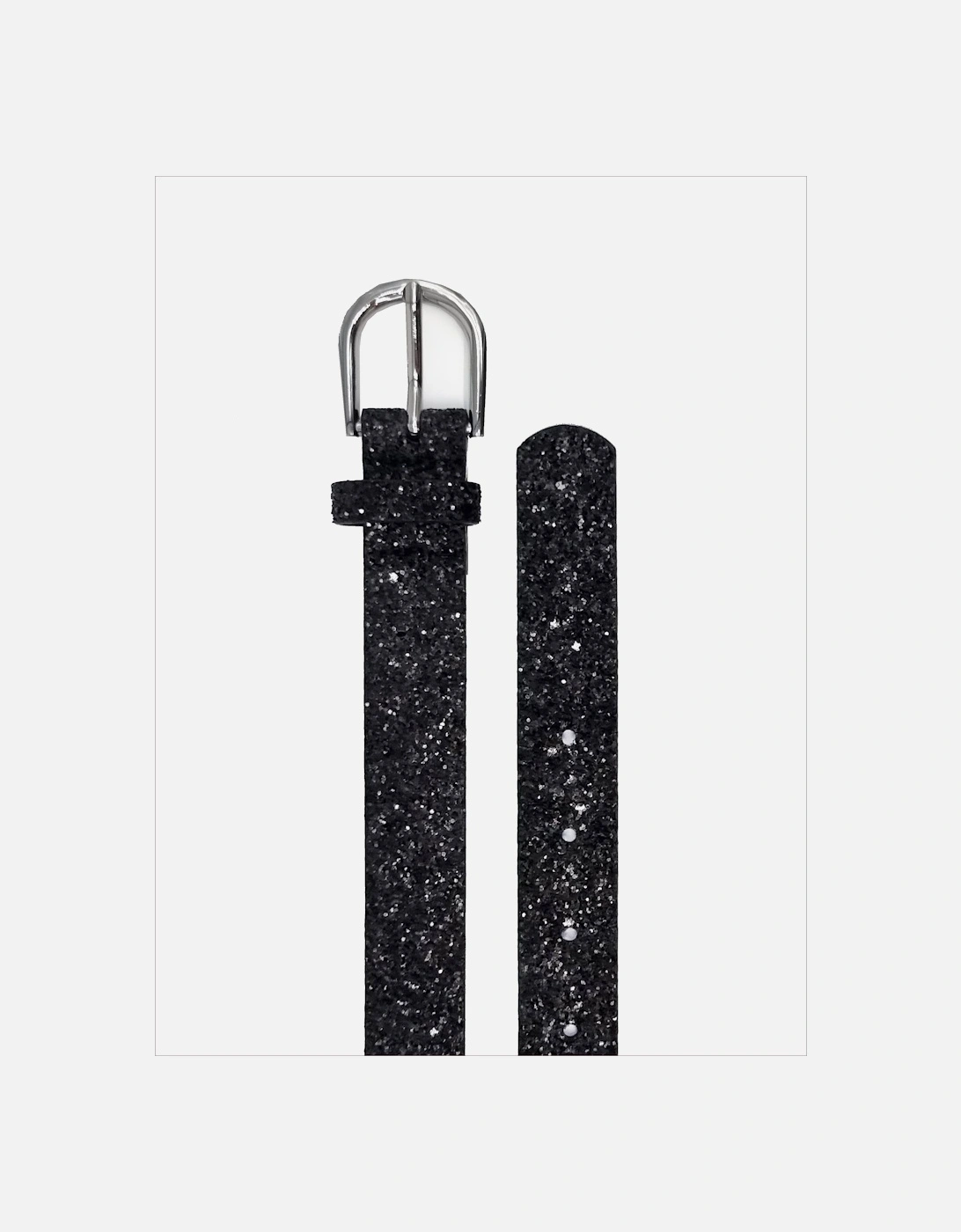Glitterball Sparkly Belt - Black