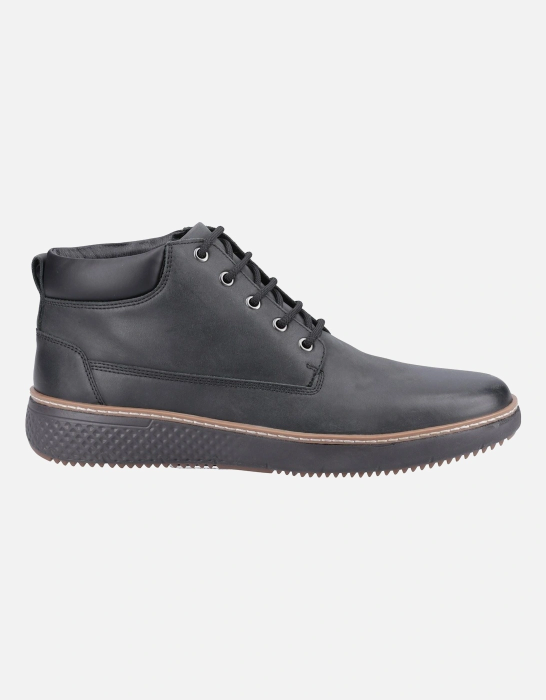 Kian Leather Men's Black Ankle Boots