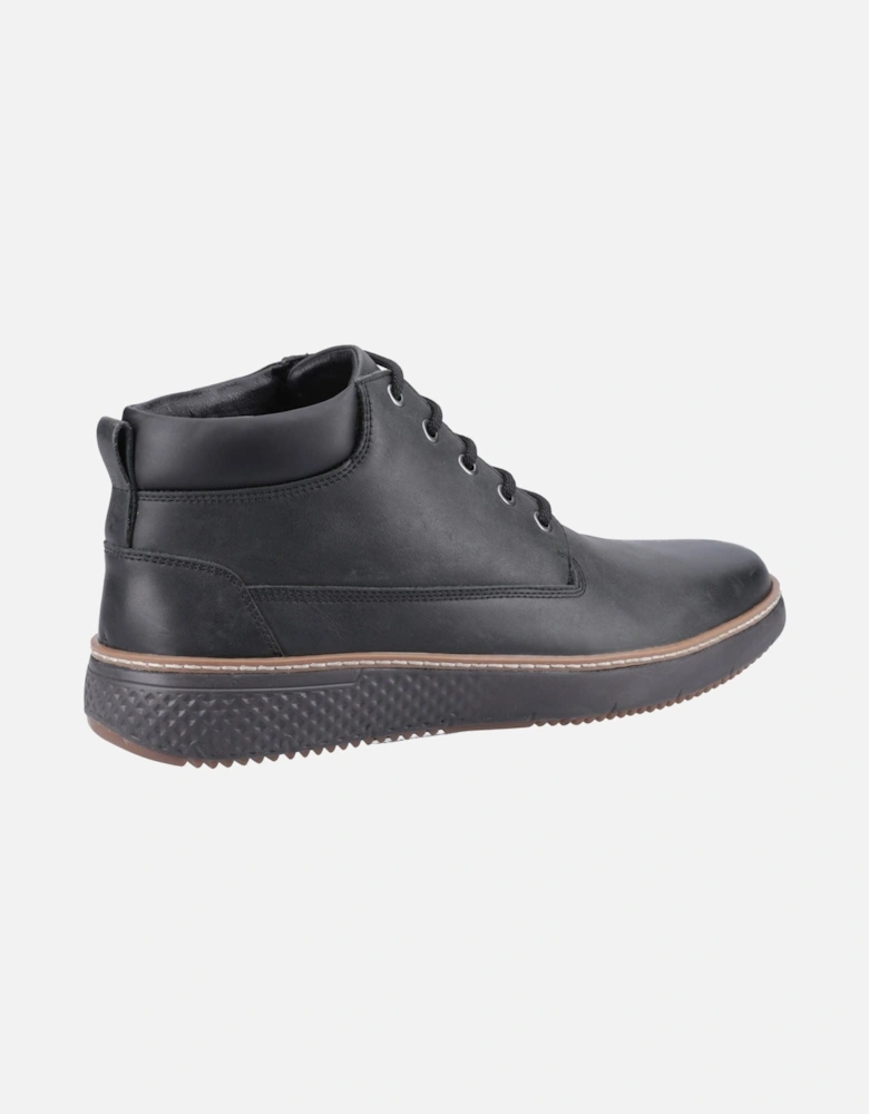 Kian Leather Men's Black Ankle Boots