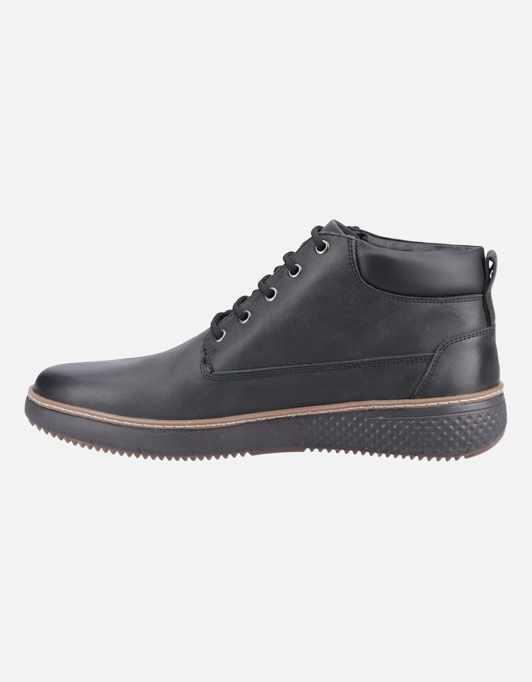 Kian Leather Men's Black Ankle Boots
