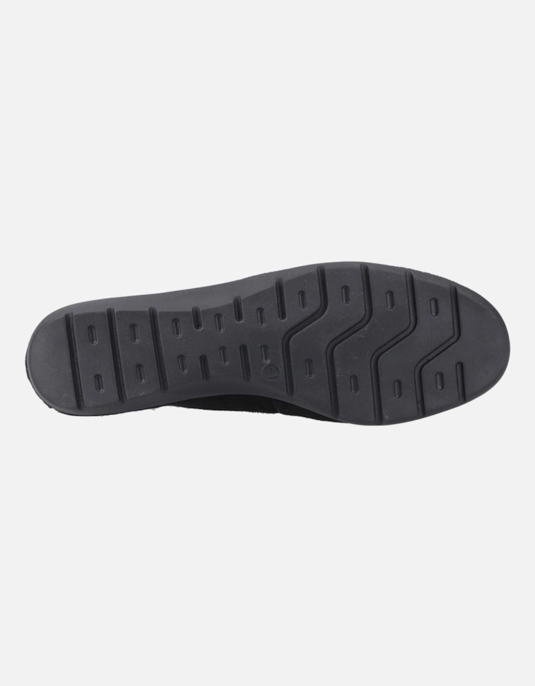 Shelby Suede Suede Women's Black Loafers