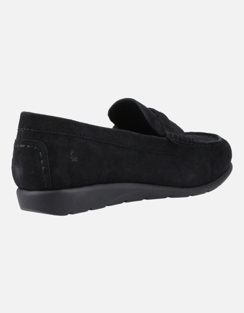 Shelby Suede Suede Women's Black Loafers