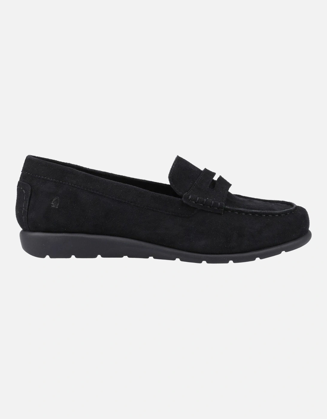 Shelby Suede Suede Women's Black Loafers