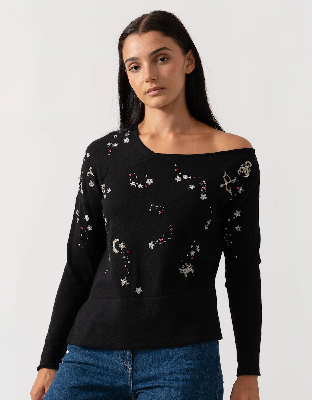 Zodiac Knits LS Womens Jumper, 5 of 4