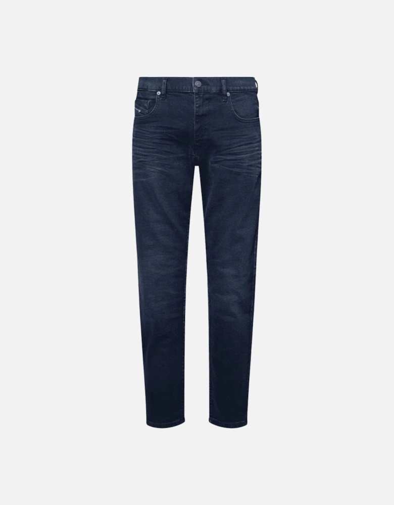 2019 D-STRUKT Slim Fit Dark Indigo Blue Jeans
