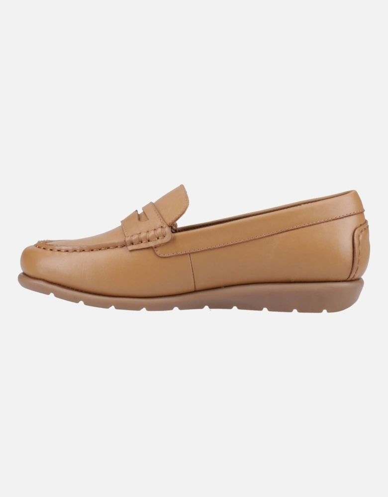 Shelby Leather Women's Tan Loafers