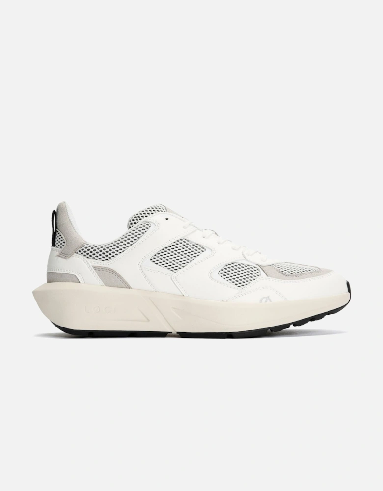 VØLT White/Grey Trainers