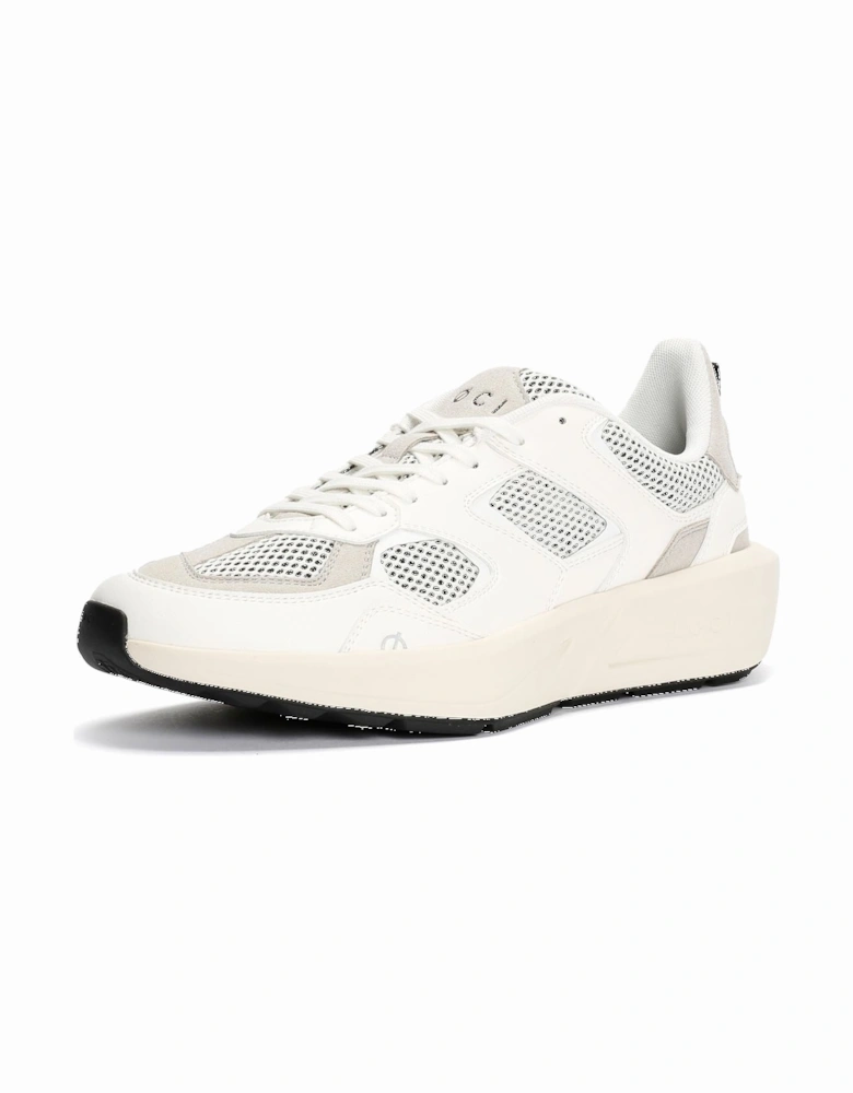 VØLT White/Grey Trainers