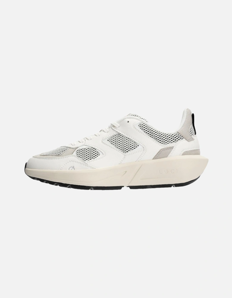 VØLT White/Grey Trainers