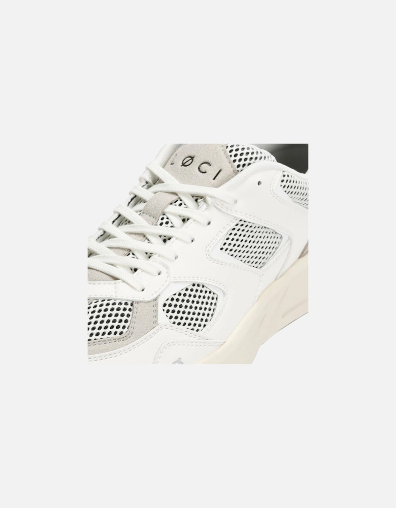 VØLT White/Grey Trainers