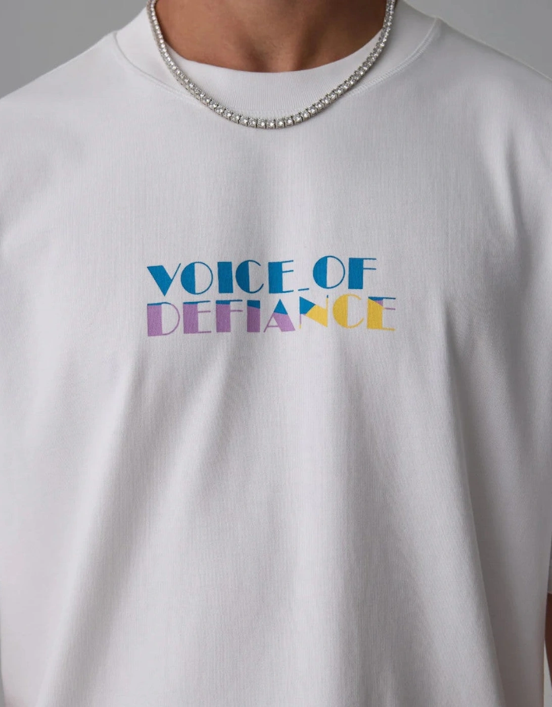 White Lines Miami Vice T-Shirt White