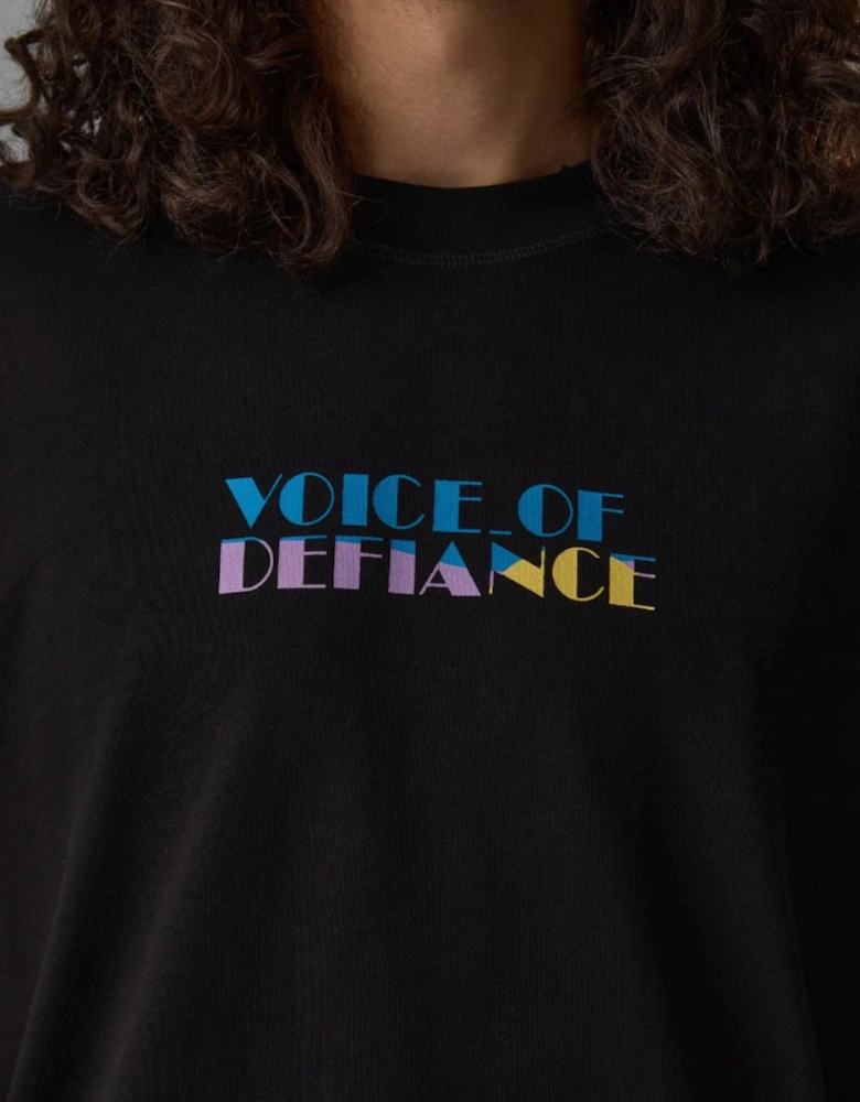 White Lines Miami Vice T-Shirt Black