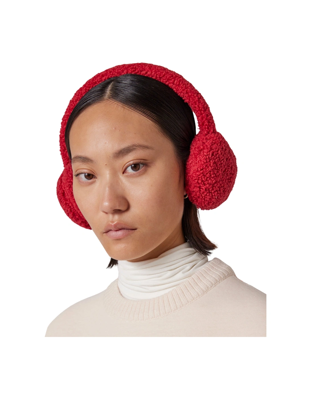 Power Earmuffs Cerise Red Earmuffs
