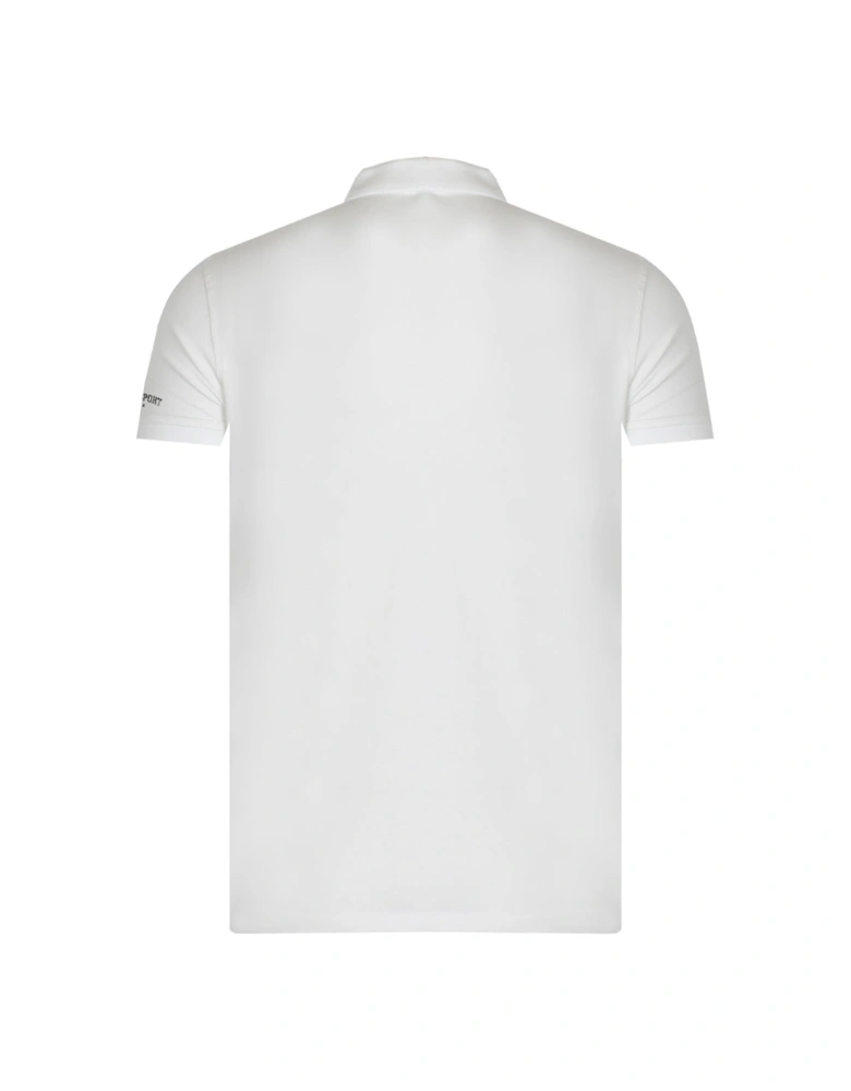 Plein Sport Small Logo White Polo Shirt