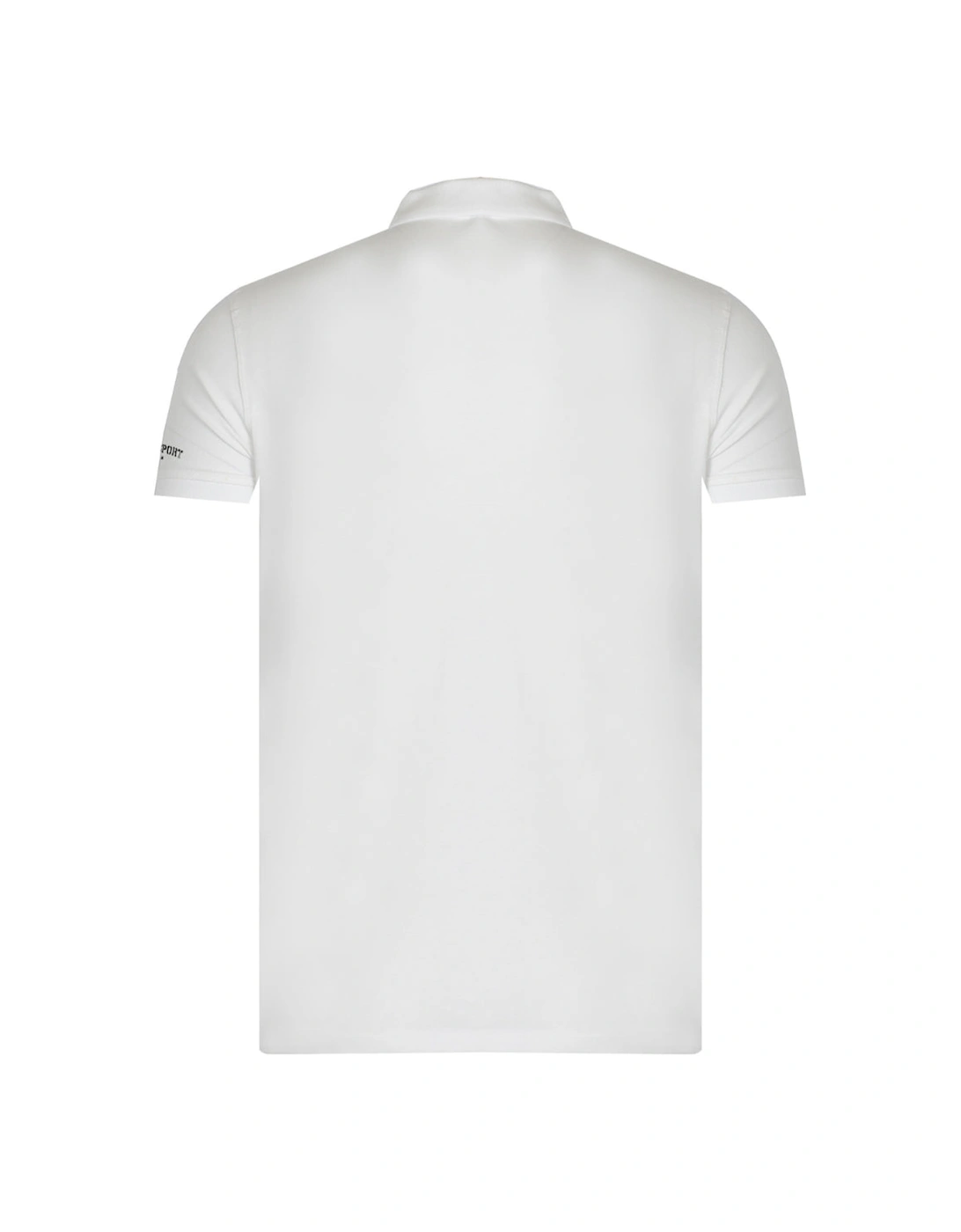 Plein Sport Small Logo White Polo Shirt