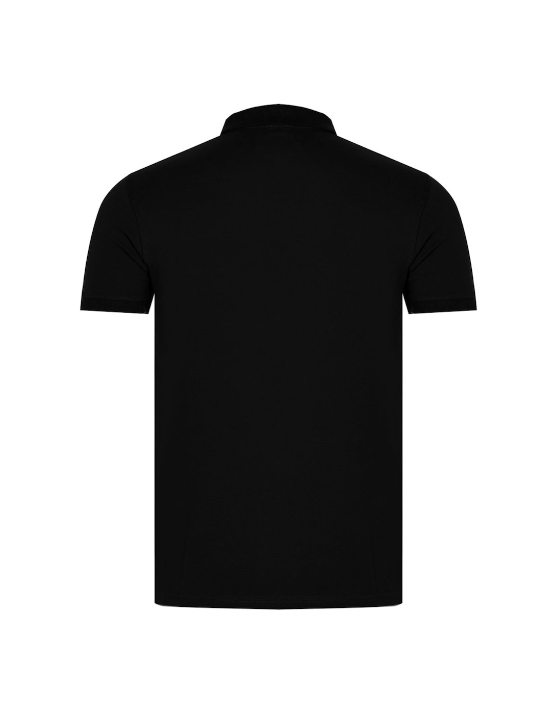 Plein Sport Small Logo Black Polo Shirt