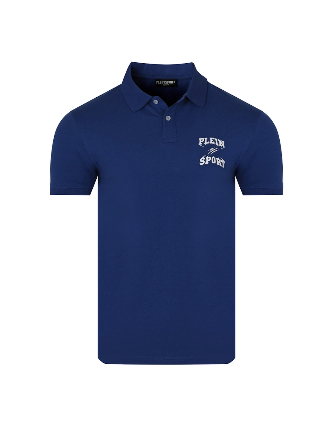 Plein Sport Small Logo Navy Blue Polo Shirt, 4 of 3
