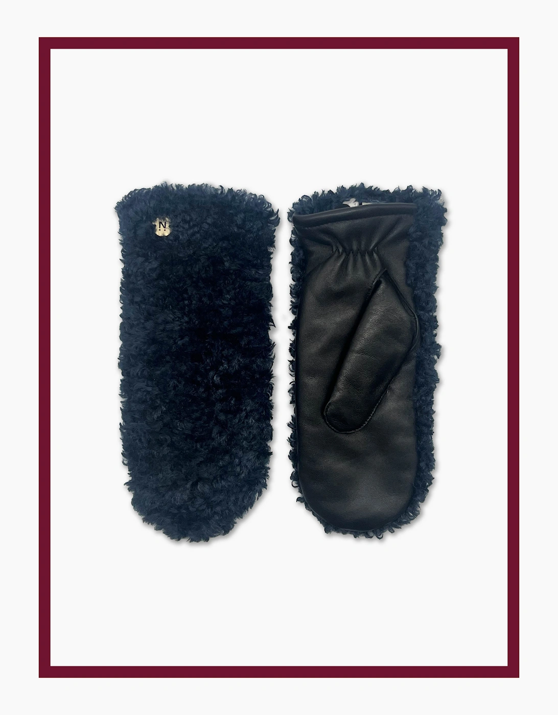 Nooki Design Women's Roma Mitten in Blue - Size: SM