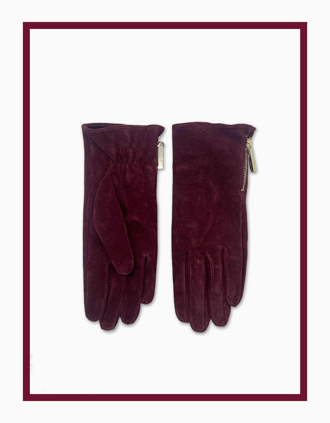 Nooki Design Women's Madonna Glove in Plum - Purple - Size: SM